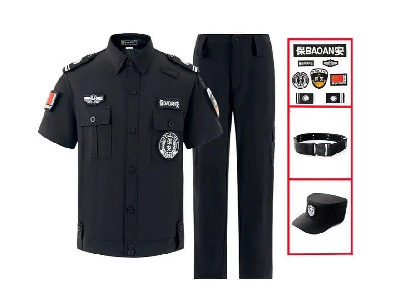 夏季保安服定制襯衫短袖 夏季保安服定制襯衫短袖