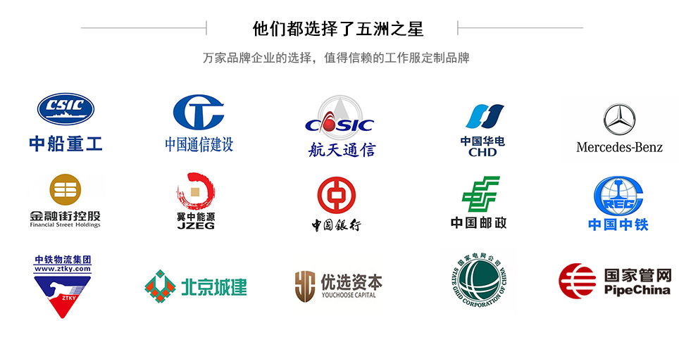 兒童加厚抓絨衣部分合作企業展示